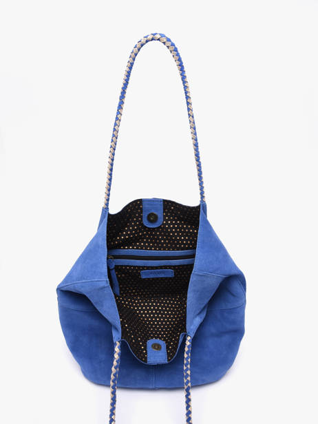 Schoudertas Brianna Leder Pieces Blauw brianna 17163617 ander zicht 2