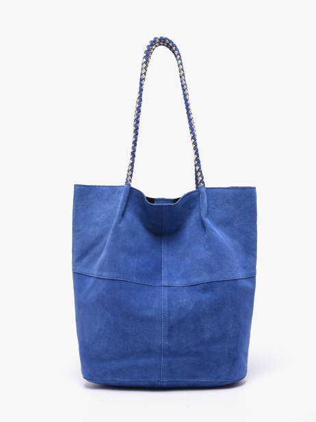 Schoudertas Brianna Leder Pieces Blauw brianna 17163617 ander zicht 3