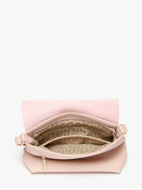 Cross Body Tas Grained Miniprix Roze grained F7557OR ander zicht 2