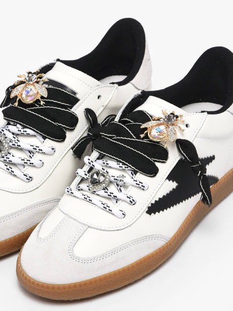 Sneakers Emily Uit Leder Semerdjian Wit women EMILY118 ander zicht 2