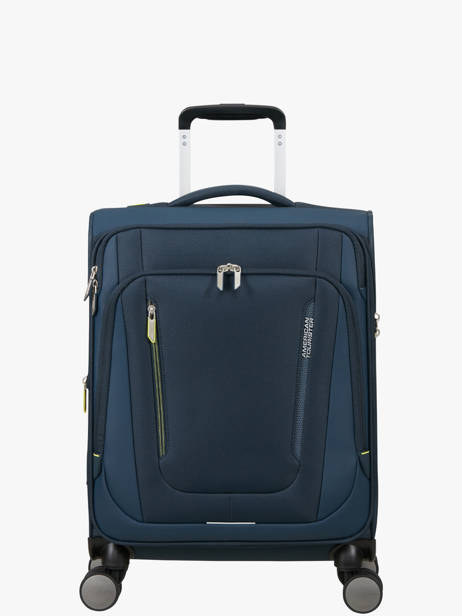Uitbreidbare Handbagage American tourister Blauw wanderlite 158076