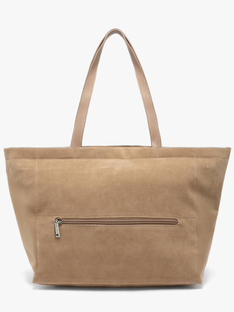 Schoudertas Suedine Kba Lancaster Beige suedine kba 63 ander zicht 4