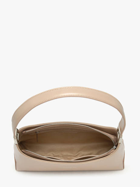 Bucket Bag Suave Leder Lancaster Beige suave ace 20 ander zicht 3