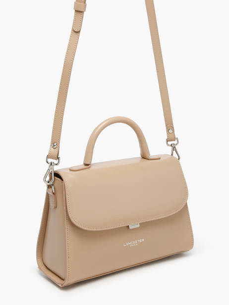 Cross Body Tas M Suave Leder Lancaster Beige suave even 17 ander zicht 2