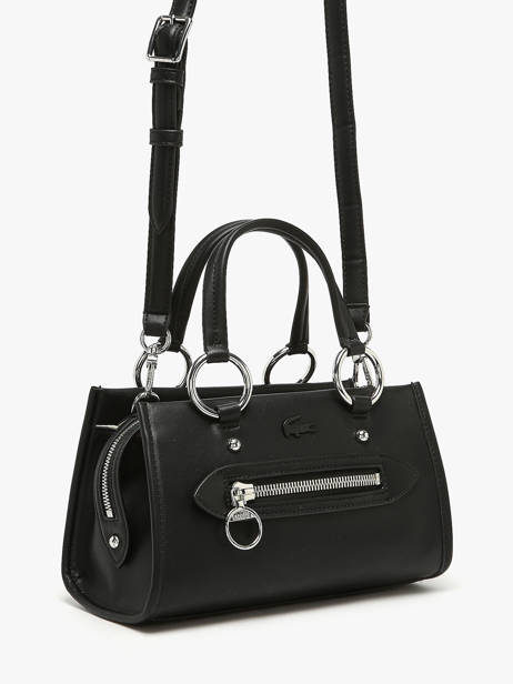 Handtas L.12.12 Concept Lacoste Zwart l.12.12 concept NF5230AQ ander zicht 2