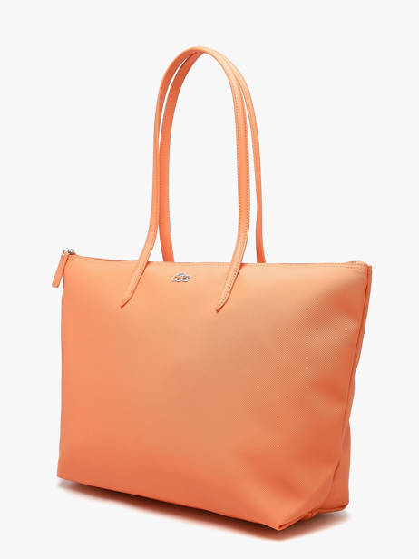 Schoudertas L.12.12 Concept Lacoste Oranje l.12.12 concept NF1888PK ander zicht 2