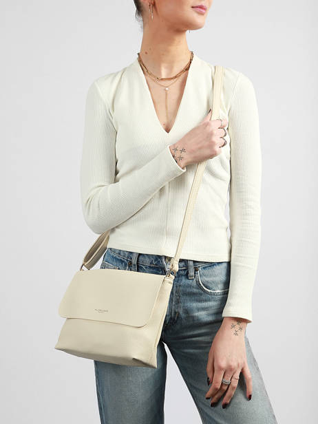 Cross Body Tas Grained Miniprix Beige grained F7557OR ander zicht 1