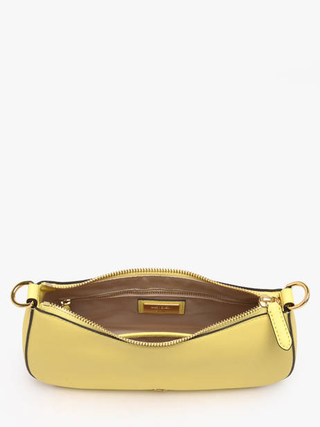 Schoudertas Danni 26 Leder Lauren ralph lauren Geel danni 31883768 ander zicht 3