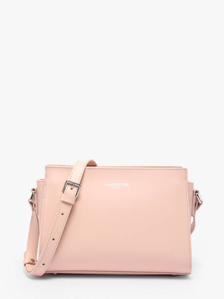 Cross Body Tas Smooth Leder Lancaster Roze smooth 437-02