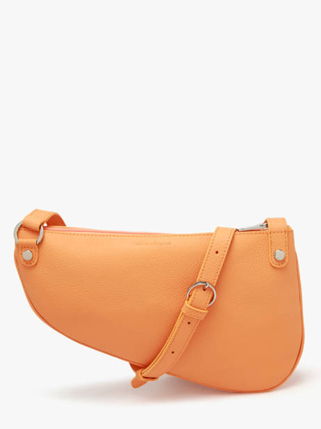 Cross Body Tas Large City Perle Leder Nathan baume Oranje n city 1 ander zicht 5