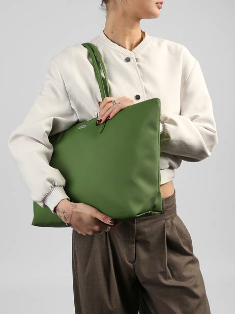 Schoudertas L.12.12 Concept Lacoste Groen l.12.12 concept NF1888PK ander zicht 1
