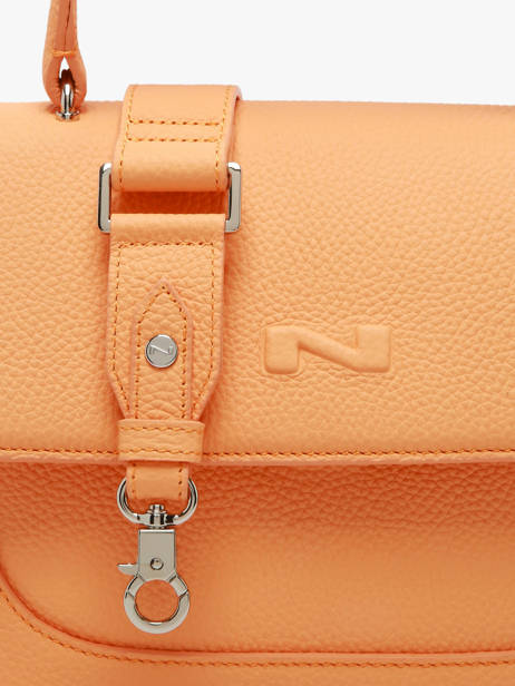 Cross Body Tas Charlene Leder Nathan baume Oranje event 9 ander zicht 3