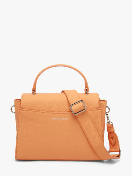 Cross Body Tas Charlene Leder Nathan baume Oranje event 9 ander zicht 5
