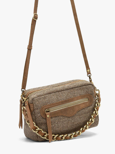 Cross Body Tas Cm Mila louise Bruin cm 23673CM ander zicht 2