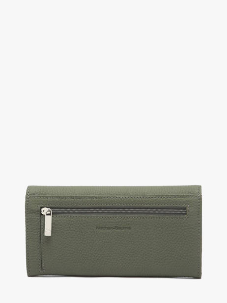 Portefeuille N City Continental Leder Nathan baume Groen original n 185N ander zicht 2