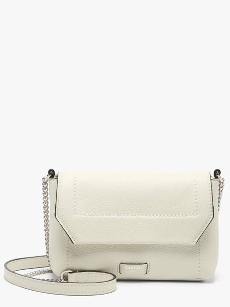 Cross Body Tas Ninon Soft Leder Lancel Wit ninon A14030