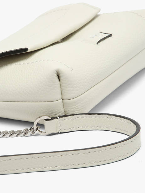 Cross Body Tas Ninon Soft Leder Lancel Wit ninon A14030 ander zicht 3