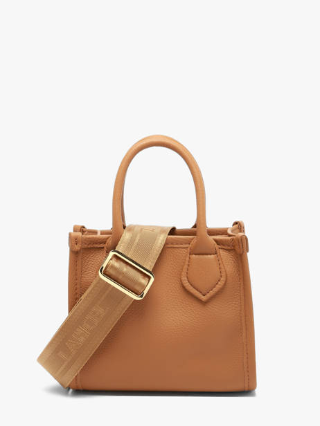 Cross Body Tas Mini Jour Leder Lancel Bruin jour A14078 ander zicht 5