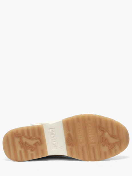 Sneakers Mustang Beige women M0532011 ander zicht 4