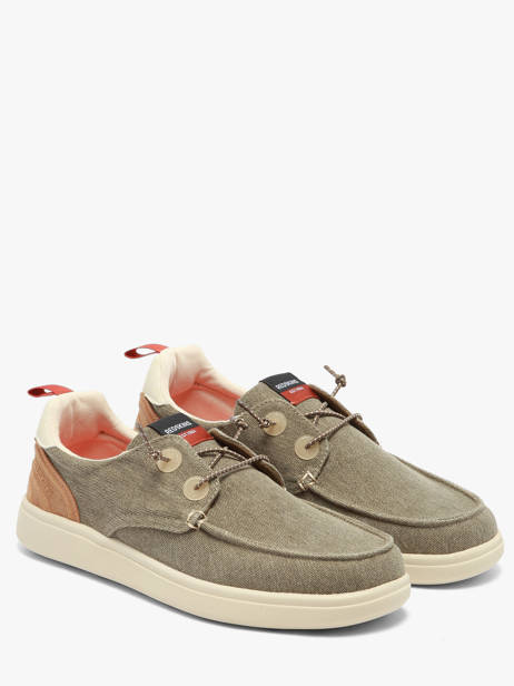 Sneakers Redskins Groen men KIBRIS ander zicht 1