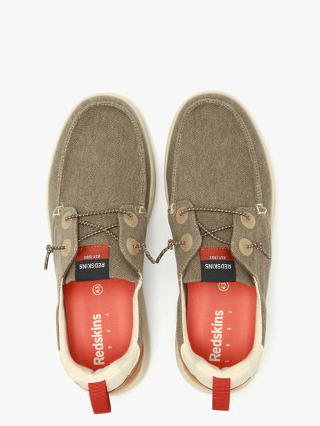 Sneakers Redskins Groen men KIBRIS ander zicht 3