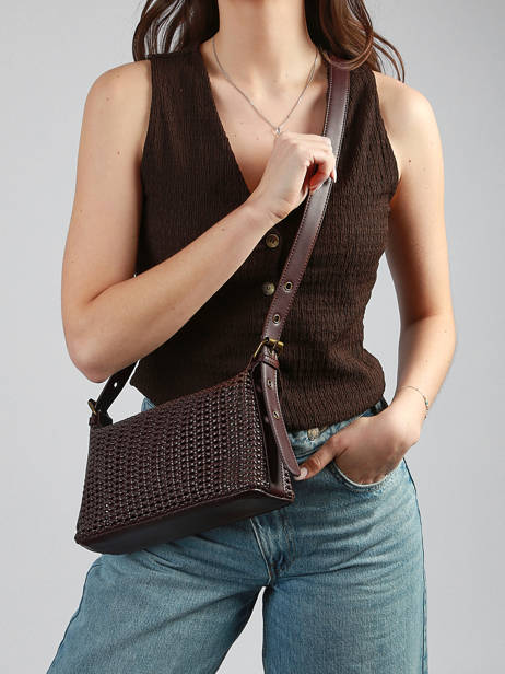 Cross Body Tas Tresse Miniprix Bruin tresse 19754 ander zicht 1
