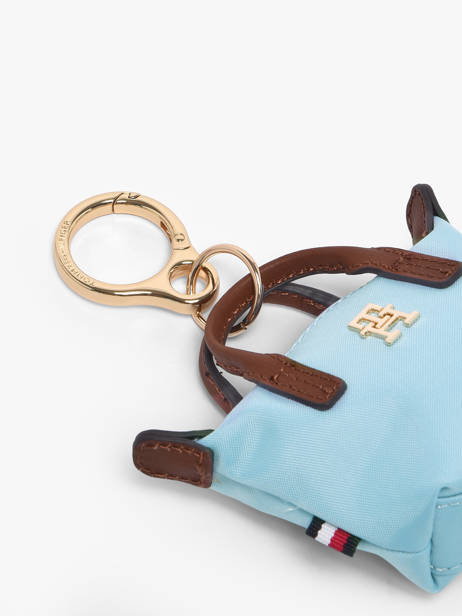Sleutelhanger Tommy hilfiger Blauw popette AW18564 ander zicht 1