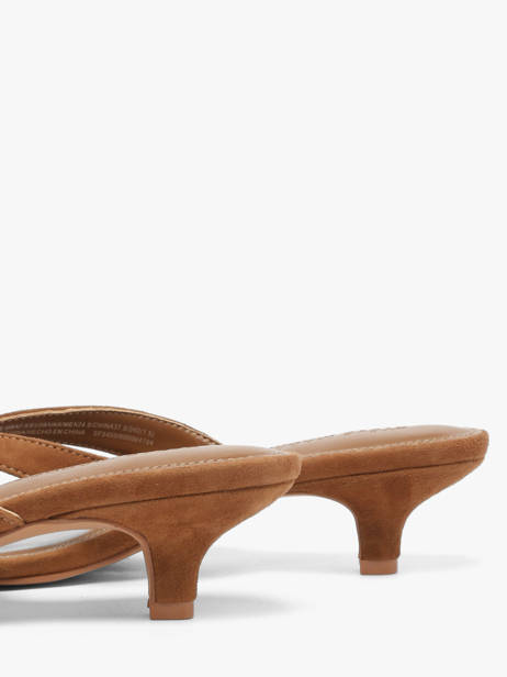 Open Sandalen Met Hak Steve madden Bruin women 11004731 ander zicht 2