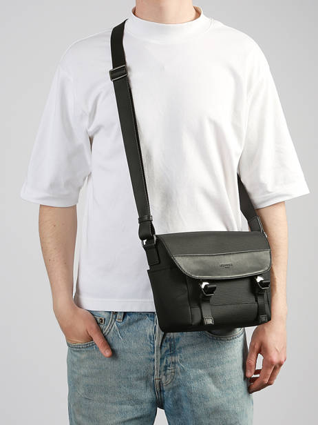 Cross Body Tas Hexagona Zwart travel light 2920311 ander zicht 1