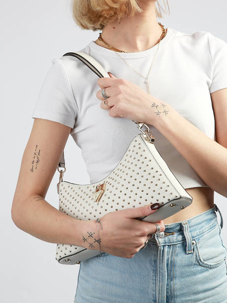 Schoudertas Patsie Guess Wit patsie ZE991918 ander zicht 1