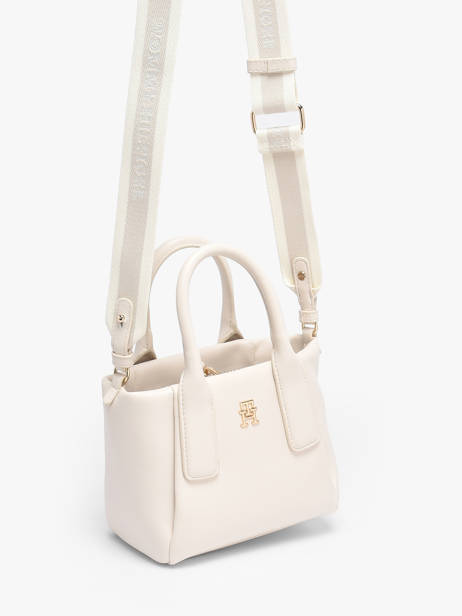 Handtas Th Essential Tommy hilfiger Wit th essential AW18371 ander zicht 2