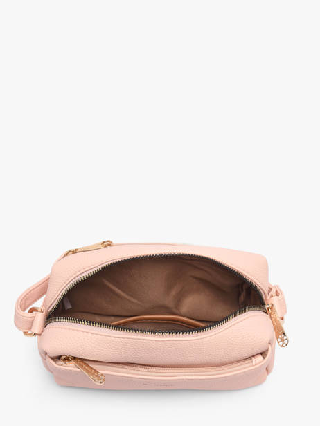 Cross Body Tas Grained Miniprix Roze grained KJ62069 ander zicht 2