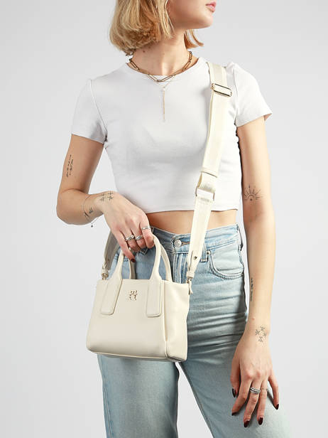 Handtas Th Essential Tommy hilfiger Wit th essential AW18371 ander zicht 1