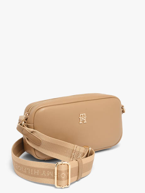 Cross Body Tas Th Essential Polyurethaan Tommy hilfiger Beige th essential AW18370 ander zicht 2