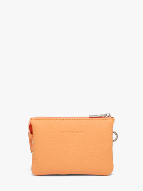 Portemonnee 2 Compartimenten Original N Leder Nathan baume Oranje original n 302N ander zicht 2