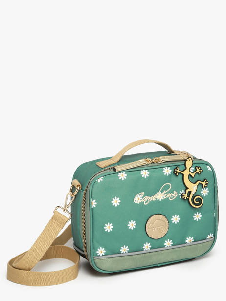 Lunchtas 1 Compartiment Cameleon Groen vintage fantasy PBVGBL24 ander zicht 1