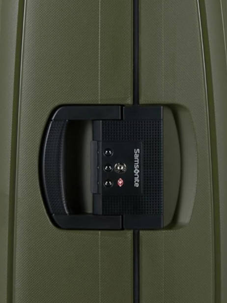 Harde Reiskoffer S'cure Samsonite Groen s'cure 10U001 ander zicht 1