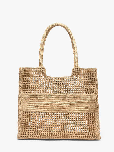 Schoudertas Cabas Raphia Raphia Vanessa bruno Beige cabas raphia 60V40892 ander zicht 4