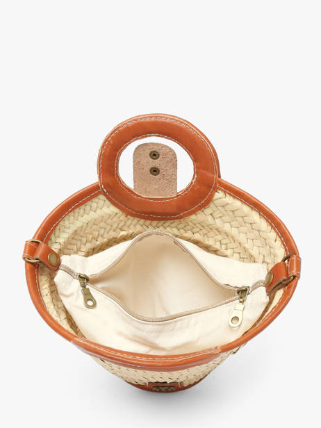 Handtas Estival Le voyage en panier Beige estival PM927 ander zicht 3