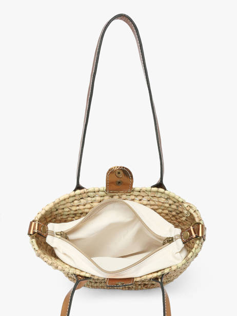 Schoudertas Estival Le voyage en panier Beige estival PM946 ander zicht 3
