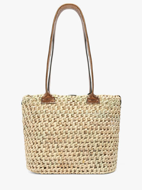 Schoudertas Estival Le voyage en panier Beige estival PM946 ander zicht 4