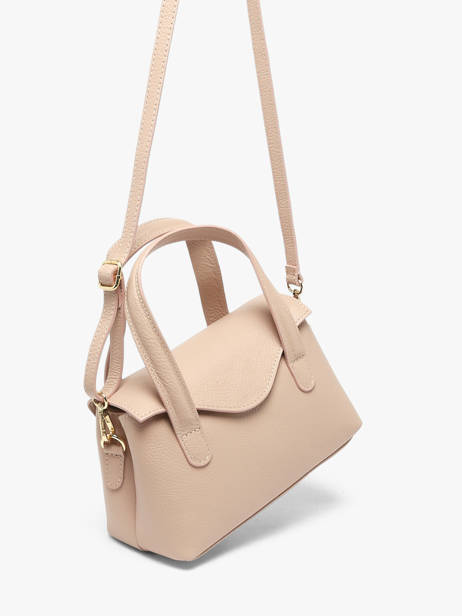 Handtassen Caviar Leder Milano Beige caviar CA26021 ander zicht 2
