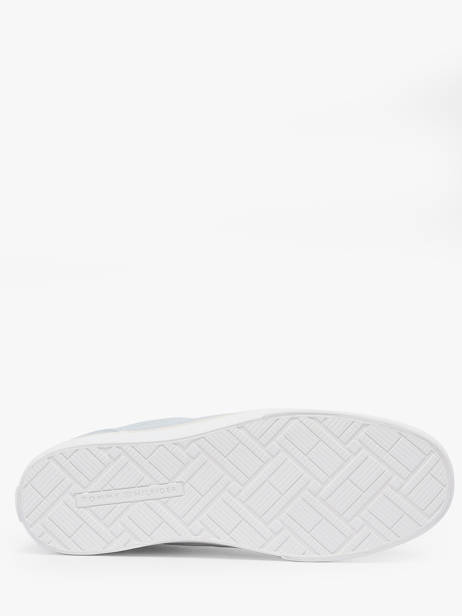 Sneakers Uit Leder Tommy hilfiger Blauw women 9102C1O ander zicht 4