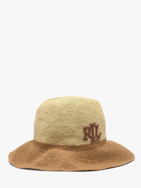 Strooien Dameshoed Cameryn Lauren ralph lauren Beige cameryn 54P14399 ander zicht 1