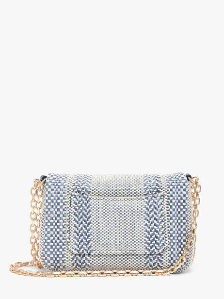 Cross Body Tas Moon Gevlochten Leder Vanessa bruno Blauw moon 7V40326 ander zicht 5