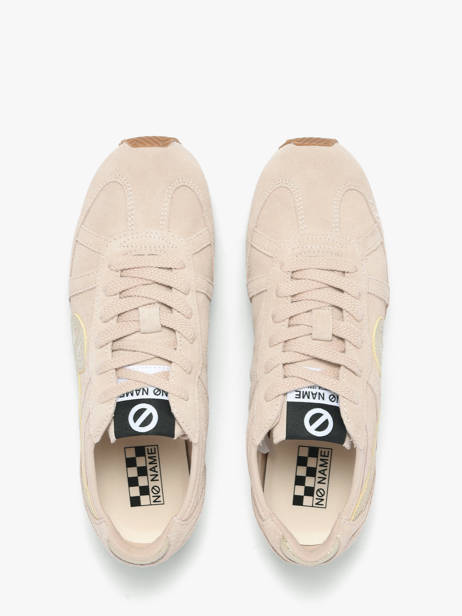 Sneakers Uit Leder No name Roze women EREZ04LB ander zicht 3