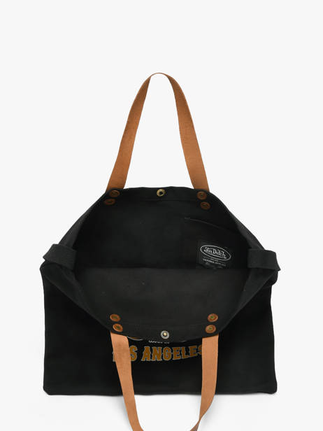 Tote Bag Oaks Met Lederen Handvatten Von dutch Zwart bags OAKS ander zicht 2