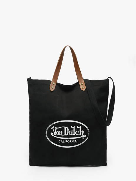 Tote Bag Oaks Met Lederen Handvatten Von dutch Zwart bags OAKS ander zicht 3