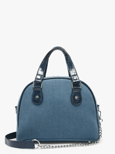 Handtas Ovum Denim Von dutch Blauw bags OVUM ander zicht 4