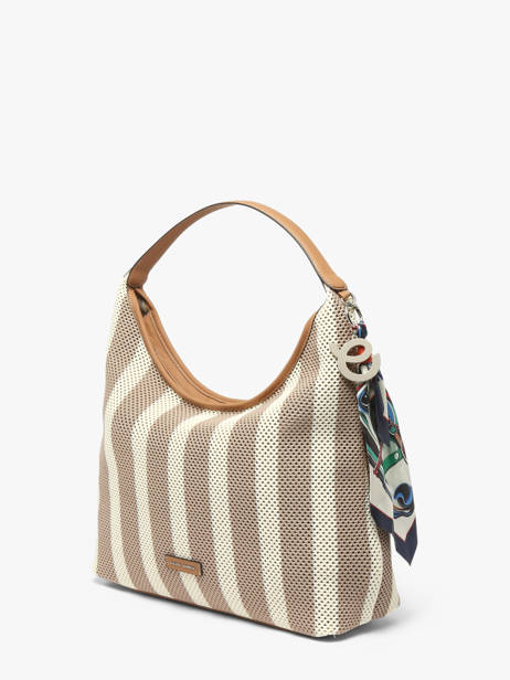 Schoudertas Calvi David jones Beige calvi CM8410 ander zicht 2